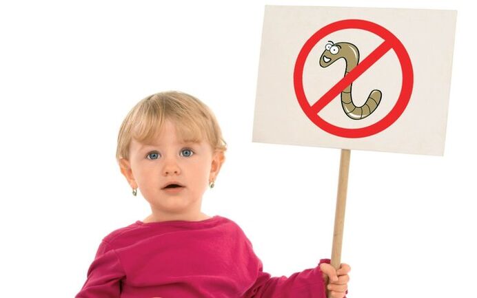 Η πρόληψη θα σώσει ένα παιδί από μόλυνση με σκουλήκια