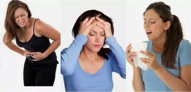 σημάδια παρασίτων στο ανθρώπινο σώμα